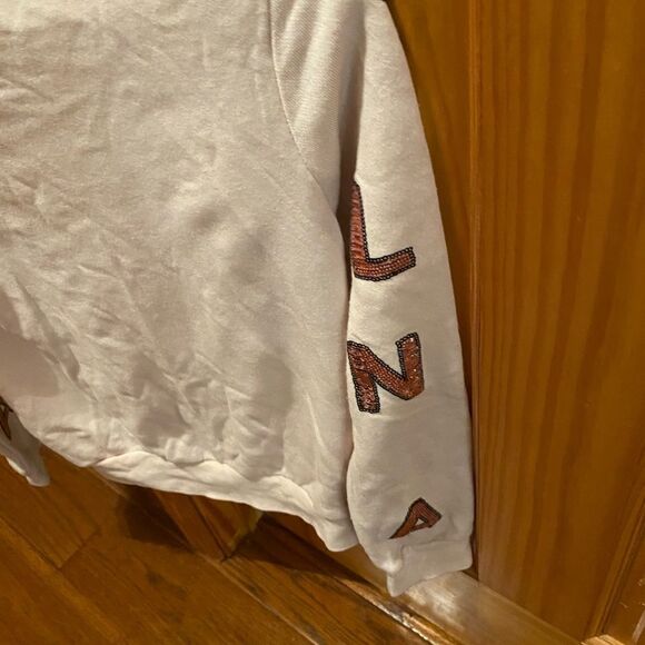 Forever 21 girls size 13/14 Sweatshirt with sequin letters - Picture 6 of 9